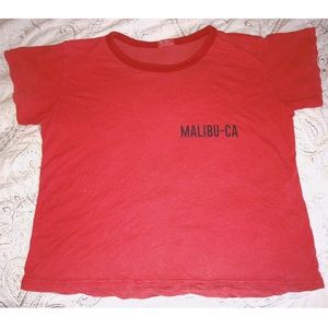 Brandy Melville cropped t-shirt